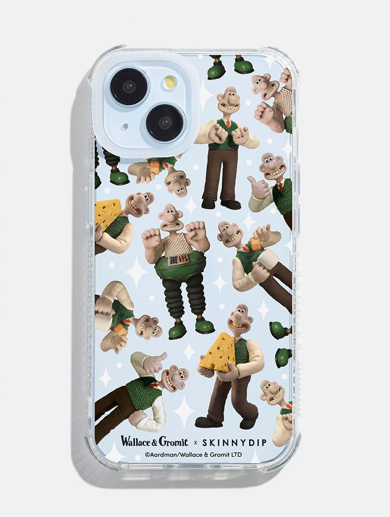 Wallace & Gromit x Skinnydip Wallace Shock iPhone Case Phone Cases Skinnydip London