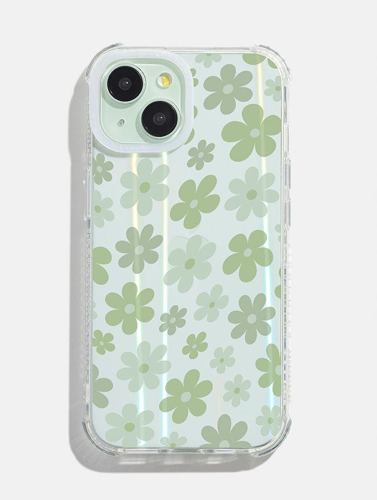 Warped Sage Flower Shock iPhone Case Phone Cases Skinnydip London