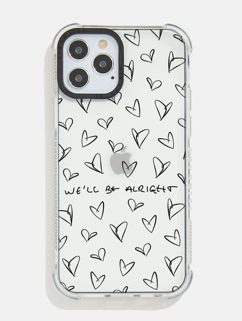 We‚Äôll be Alright Shock iPhone Case Phone Cases Skinnydip London