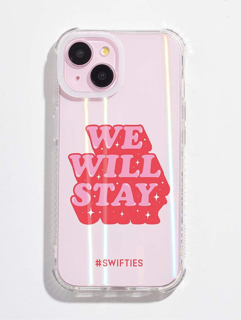 We Will Stay Shock iPhone Case Phone Cases Skinnydip London