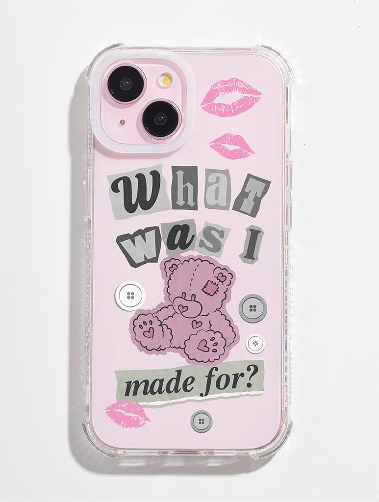 What Was I Made For? Shock iPhone Case Phone Cases Skinnydip London