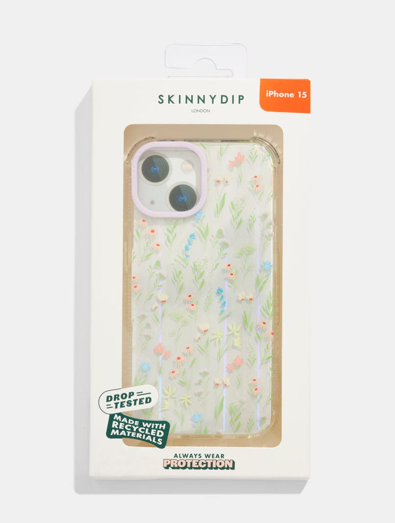 Wildflower Posie Shock iPhone Case Phone Cases Skinnydip London