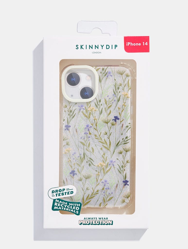 Wildflower Thistle Shock iPhone Case Phone Cases Skinnydip London