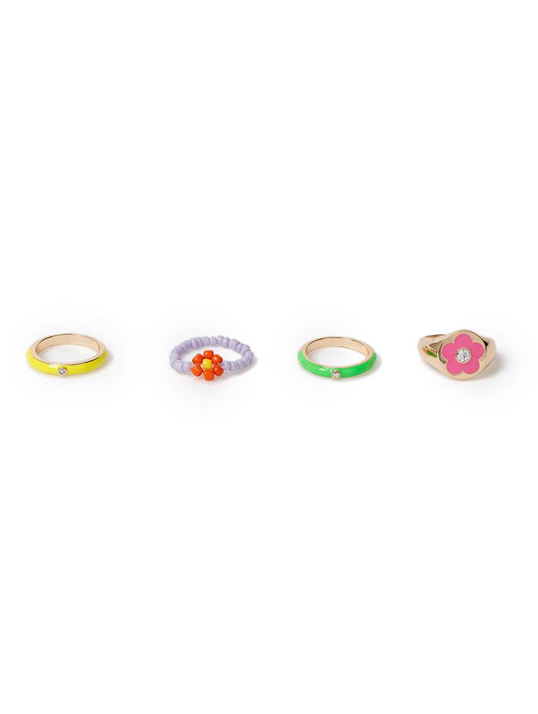 4 Pack Bright Rings | Shop Jewellery | Liars & Lovers – Skinnydip London