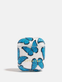 Blue Butterfly Airpods Case AirPods Cases Skinnydip