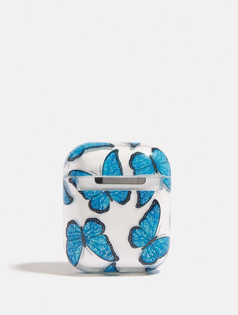 Blue Butterfly Airpods Case AirPods Cases Skinnydip