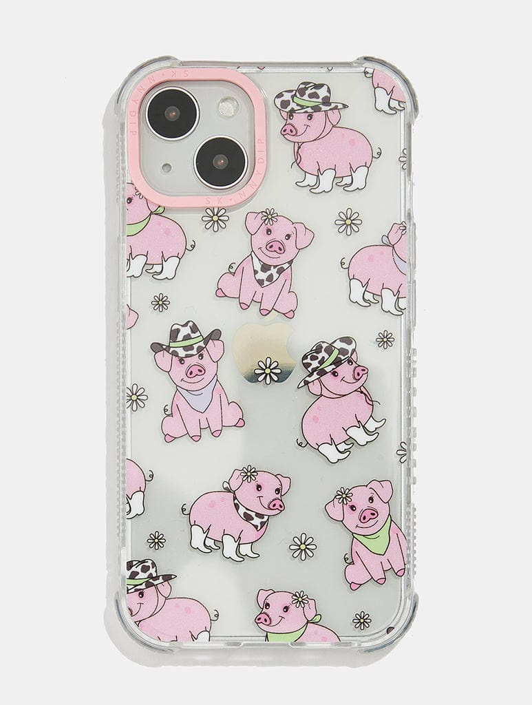 Cowboy Pig Shock iPhone Case Phone Cases Skinnydip