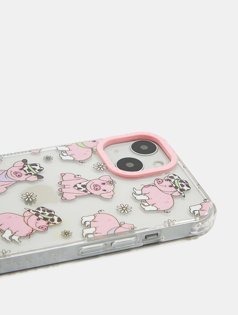 Cowboy Pig Shock iPhone Case Phone Cases Skinnydip