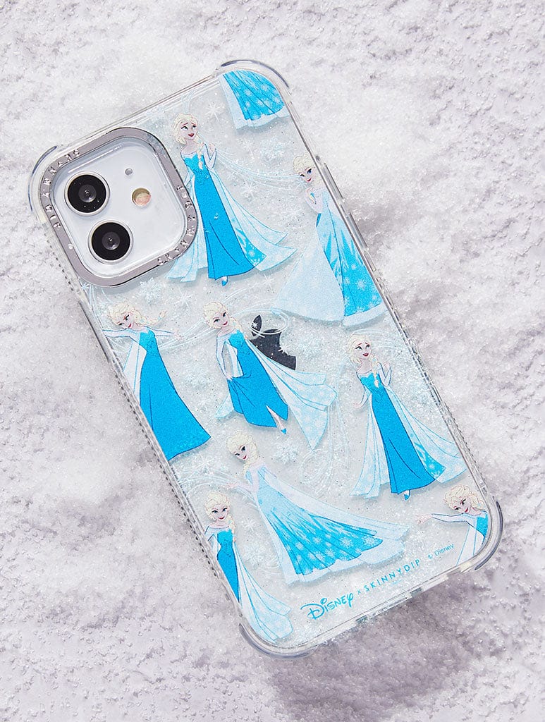 Disney x Skinnydip Elsa Glitter Shock iPhone Case Phone Cases Skinnydip London