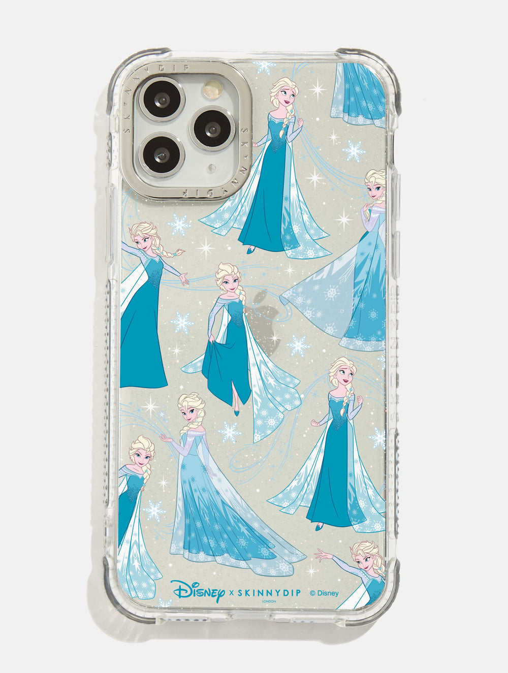 Disney x Skinnydip Elsa Glitter Shock iPhone Case Phone Cases Skinnydip London