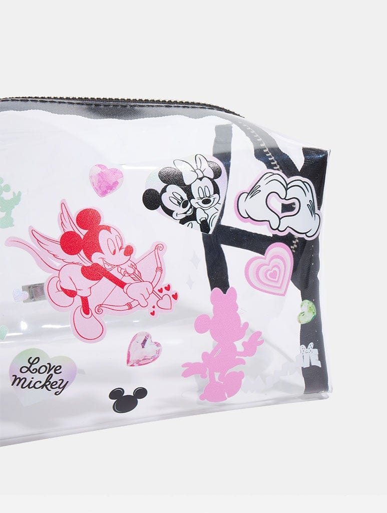 Disney x Skinnydip Mickey In Love Makeup Bag Makeup Bags & Washbags Skinnydip