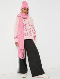 Disney x Skinnydip Oversized Marie Star Knitted Jumper Jumpers & Cardigans Skinnydip London