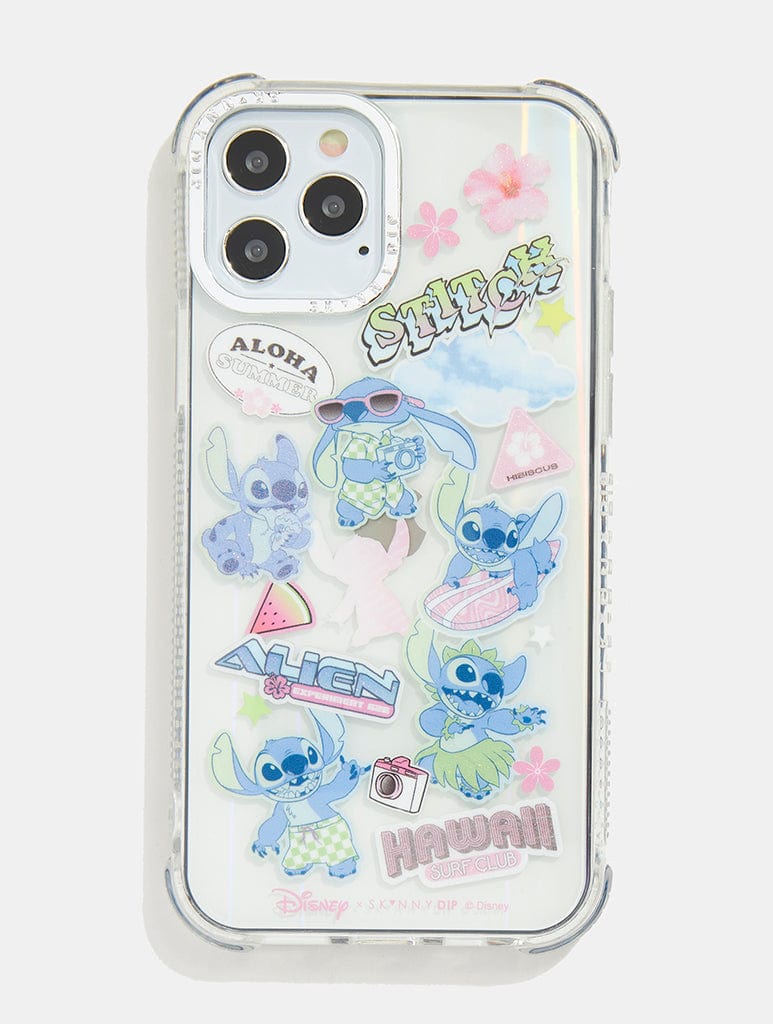 Disney x Skinnydip Summer Stitch Sticker Shock iPhone Case Phone Cases Skinnydip