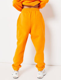 Emotional When Hungry Orange Joggers Co-ord Bottoms Skinnydip