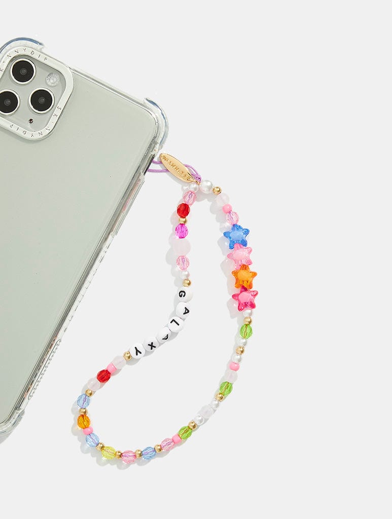 Galaxy Beaded Phone Strap Phone Grips Skinnydip London