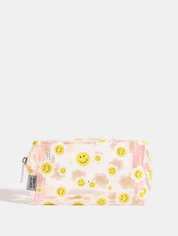 Happy Flower Face Makeup Bag Makeup Bags & Washbags Skinnydip London