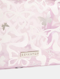 Lilac Butterfly Swirl Makeup Bag Makeup Bags & Washbags Skinnydip London