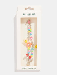 Mixed Charm Chain Beaded Strap Phone Grips Skinnydip London