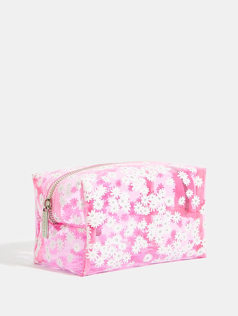 Pink Daisy Makeup Bag Makeup Bags & Washbags Skinnydip