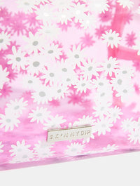 Pink Daisy Makeup Bag Makeup Bags & Washbags Skinnydip