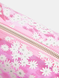 Pink Daisy Makeup Bag Makeup Bags & Washbags Skinnydip