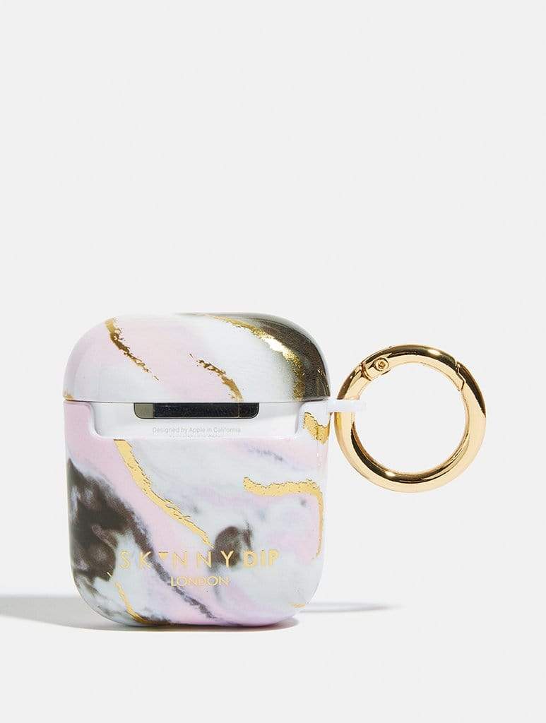 Pink Marble AirPods Case AirPods Cases Skinnydip