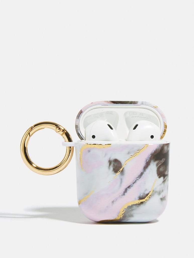 Pink Marble AirPods Case AirPods Cases Skinnydip