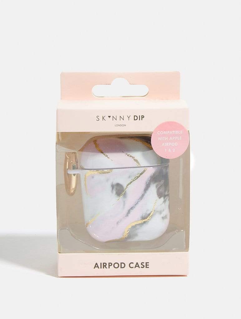 Pink Marble AirPods Case AirPods Cases Skinnydip