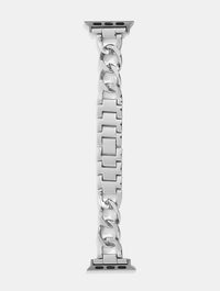 Silver Chain Link Apple Watch Strap Watch Straps Skinnydip