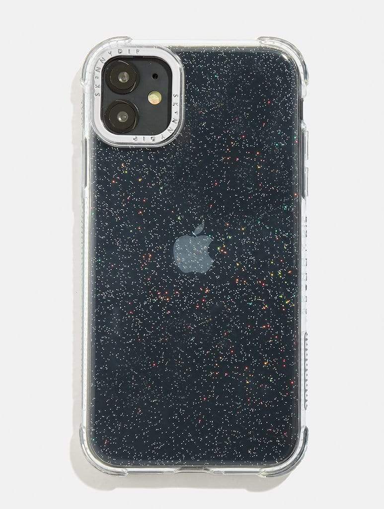 Silver Glitter Shock iPhone Case Phone Case Skinnydip