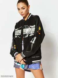 Space Jam: A New Legacy x Skinnydip Basketball Varsity Jacket Coats & Jackets Skinnydip