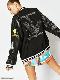 Space Jam: A New Legacy x Skinnydip Basketball Varsity Jacket Coats & Jackets Skinnydip