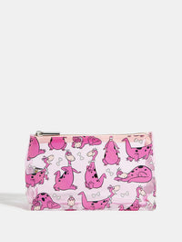 The Flintstones x Skinnydip Dino Triangle Makeup Bag Makeup Bags & Washbags Skinnydip