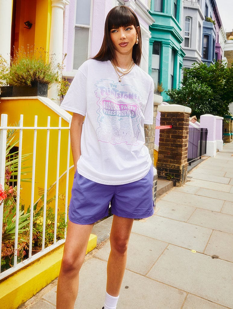 The Flintstones x Skinnydip Oversized Bedrock Party Tee Tops & T-Shirts Skinnydip London