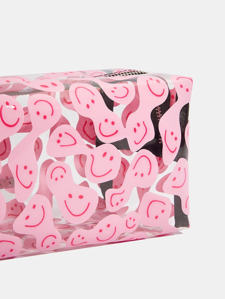 Warped Happy Face Makeup Bag | Shop Beauty Gifts | Skinnydip London